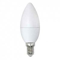 Лампа светодиодная Volpe Norma C37 Свеча Е14 220В 7Вт 600Лм 6500К 37х100мм картинка 